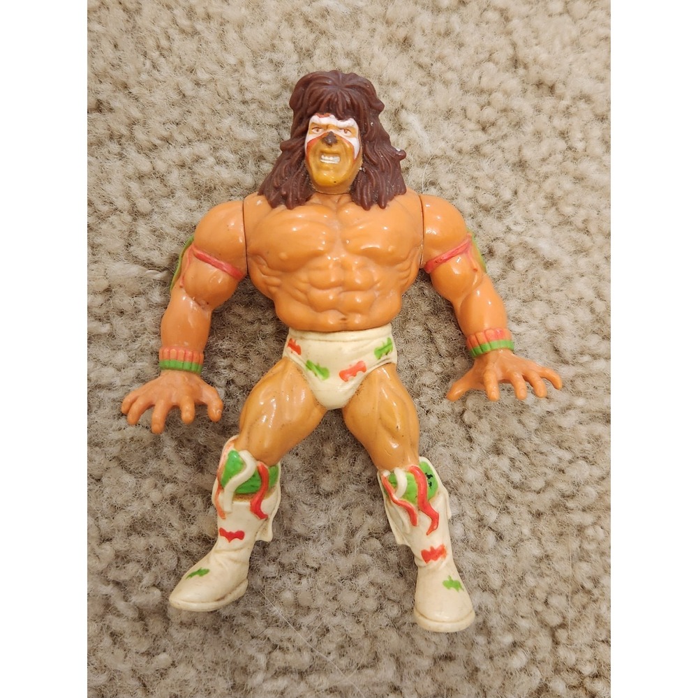 Ultimate Warrior Action Figure WWF Hasbro Series 2 Titan Sports Works WWE